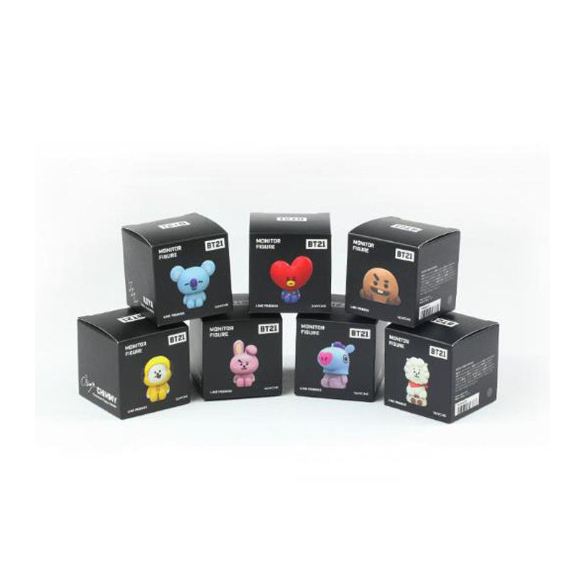 BT21 Monitorfigur von Royche in Mehrfarbig als Dekoration aus Kunststoff - Bild 2