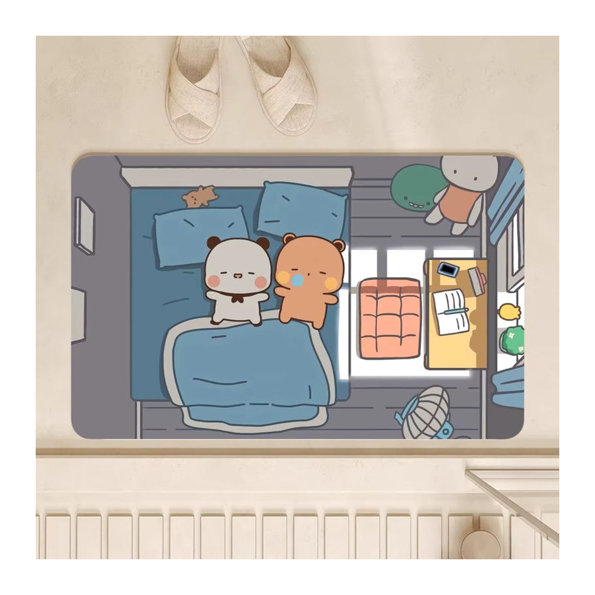 BuBu DuDu rutschfeste Bodenmatte für Wohnzimmer, Schlafzimmer und Balkon - Bild 2