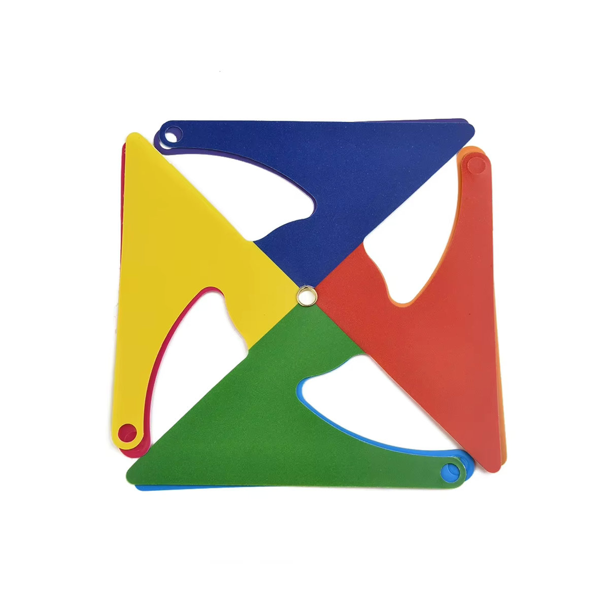 Buntes Windrad Windmühle Wind Spinner aus Kunststoff von VIBRATITE zur Garten und Hof Dekoration - Bild 2