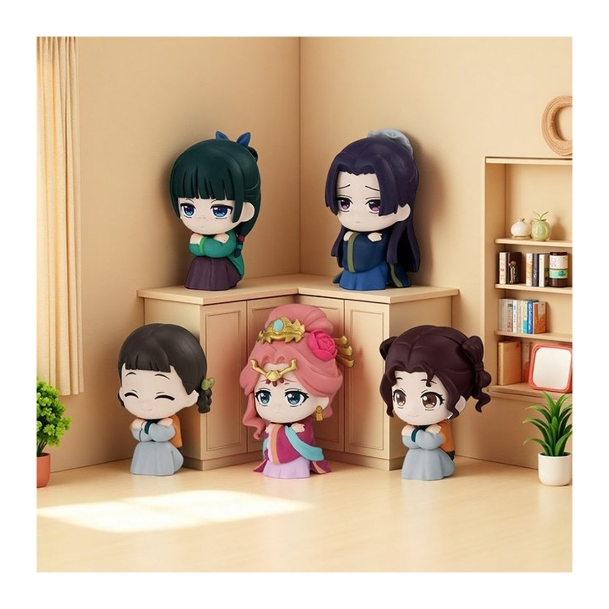 Buriya Anime Figur Apotheker Tagebücher Maomao und Jinshi Actionfigur Modell Puppe - Bild 1