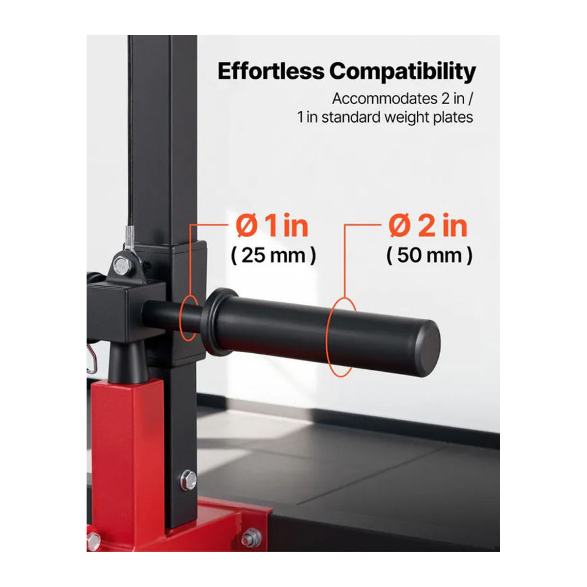 Buying Solutions MB 2-in-1 Kabelzugmaschine mit Latzug und Ruderfunktion in Schwarz-Rot - Bild 5