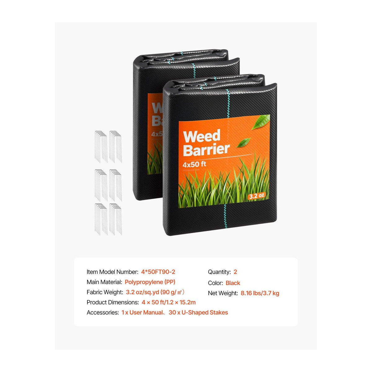 Buying Solutions, MB Unkrautvlies Heavy Duty 2er-Pack Unkrautblocker-Gewebe B: 120 cm, L: 1520 cm - Bild 8