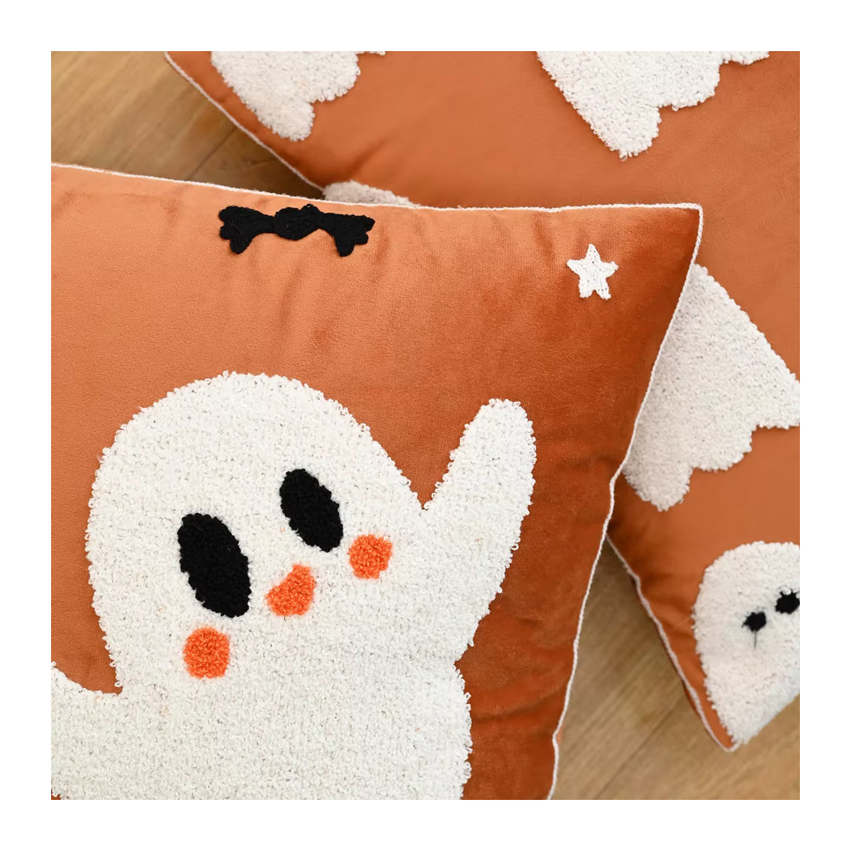 BUYNOW Halloween Geist Kissenbezug für Sofa und Couch zur kreativen Wohnzimmer Dekoration - Bild 4