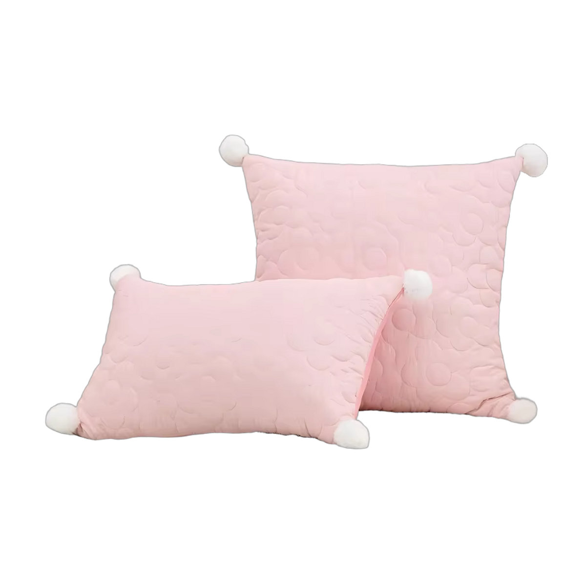 BUYNOW Kissenbezug aus Samt mit dreidimensionalem Blumenmuster im Vintage-Stil für dein Sofa oder Wohnzimmer - Bild 2
