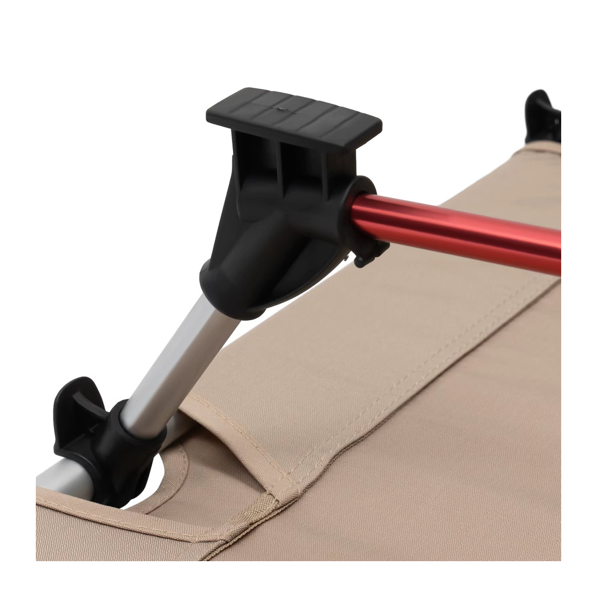 Bymaocar Campingbett ultraleicht und faltbar in Khaki - Bild 4