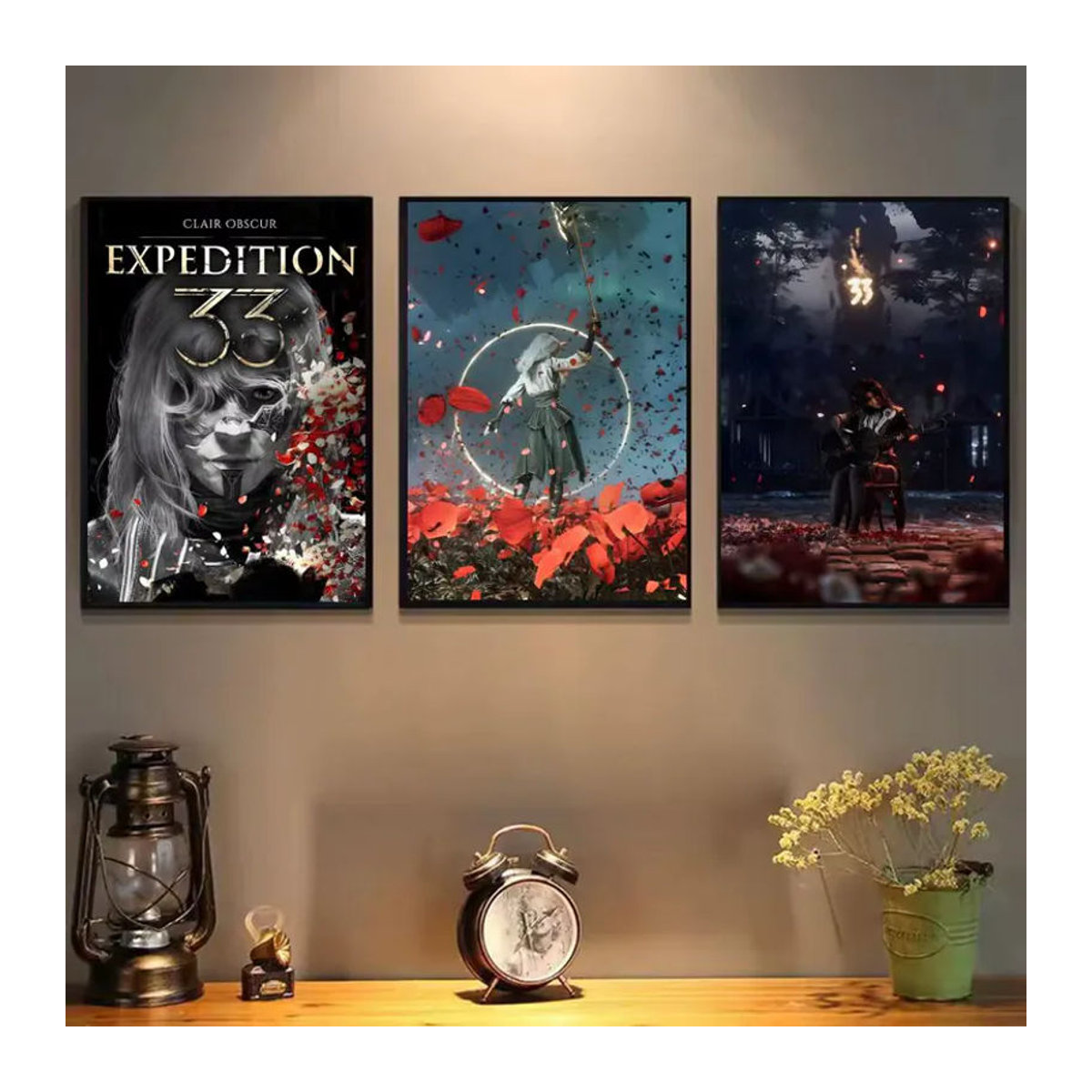 C-Clair O-Obscur Expedition 33 Dark Fantasy Poster auf Papier, mehrfarbig, Hochformat - Bild 3
