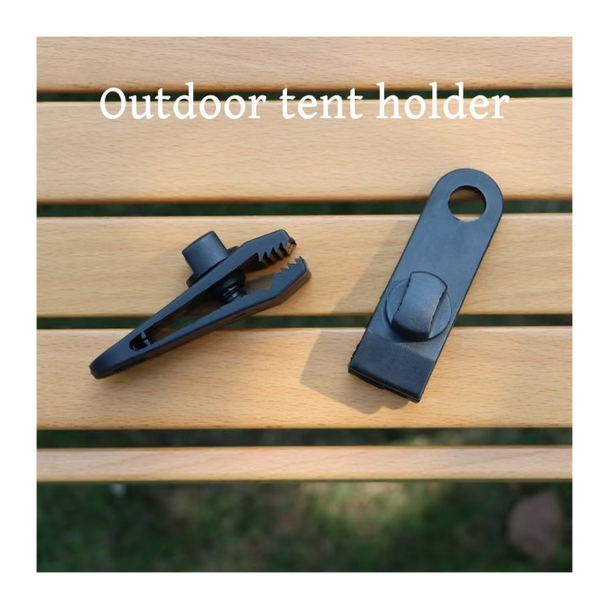 Camping Plane Clips Hochleistungs-Klemmen zur Befestigung von Zelten, Markisen und Planen für Outdoor-Anwendungen - Bild 1