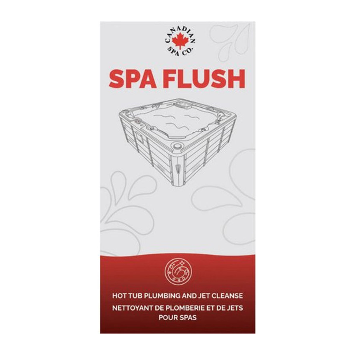 Canadian Spa Pool-Reiniger Spa Flush 15 ml für Whirlpool-Rohrleitungen und Düsen transparent - Bild 1