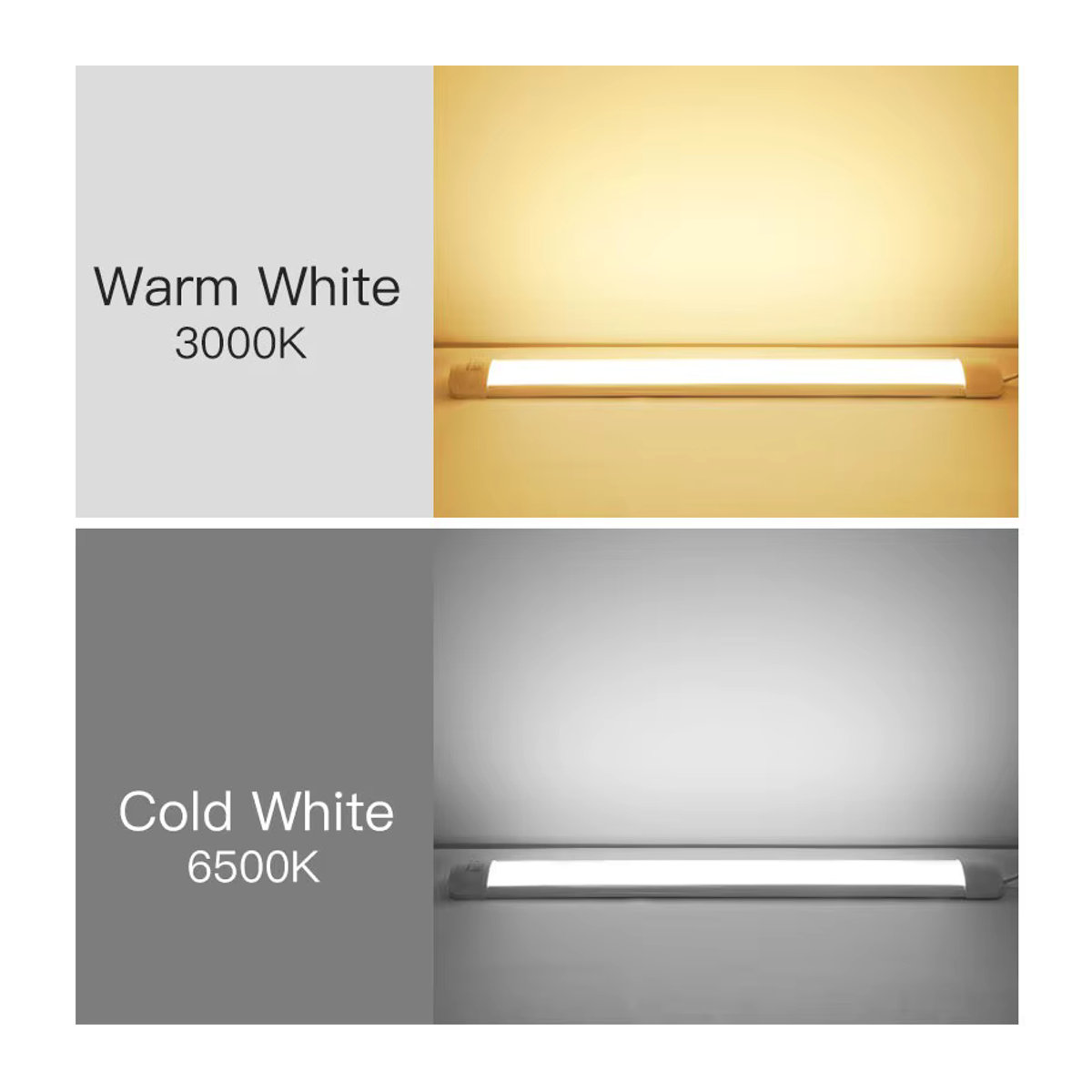 CANMEIJIA LED Energiesparlampe T5 Rohr für die minimalistische Innenbeleuchtung in Küche, Büro oder Schrank - Bild 1