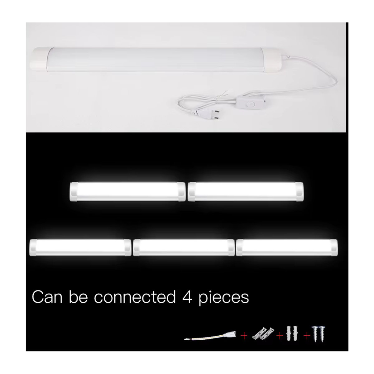 CANMEIJIA LED Energiesparlampe T5 Rohr für die minimalistische Innenbeleuchtung in Küche, Büro oder Schrank - Bild 3