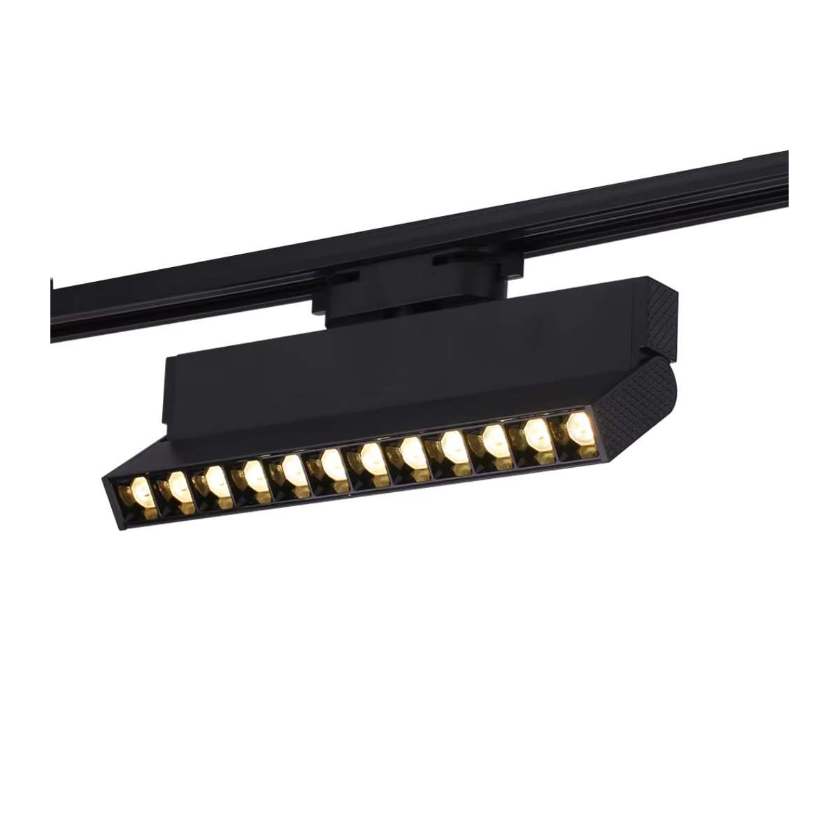 CANMEIJIA LED Track Schienensystem Faltbarer Scheinwerfer aus Aluminium in Schwarz für Wohnzimmer Küche und Shop 20W - Bild 7