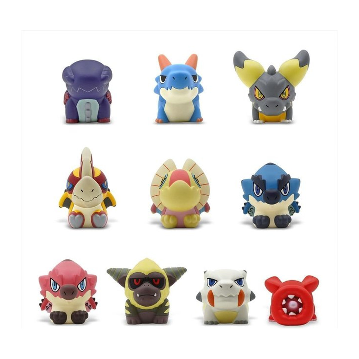 Capcom Monster Hunter Figure Builder Fingerpuppe aus PVC in Multicolor, Höhe: 3 bis 5 cm - Bild 1