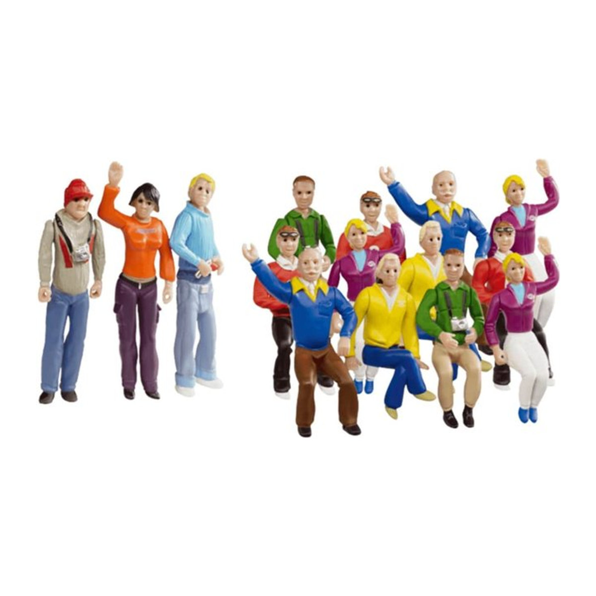 CARRERA DIVERSE Figurensatz Fans aus Kunststoff in Mehrfarbig - Bild 1