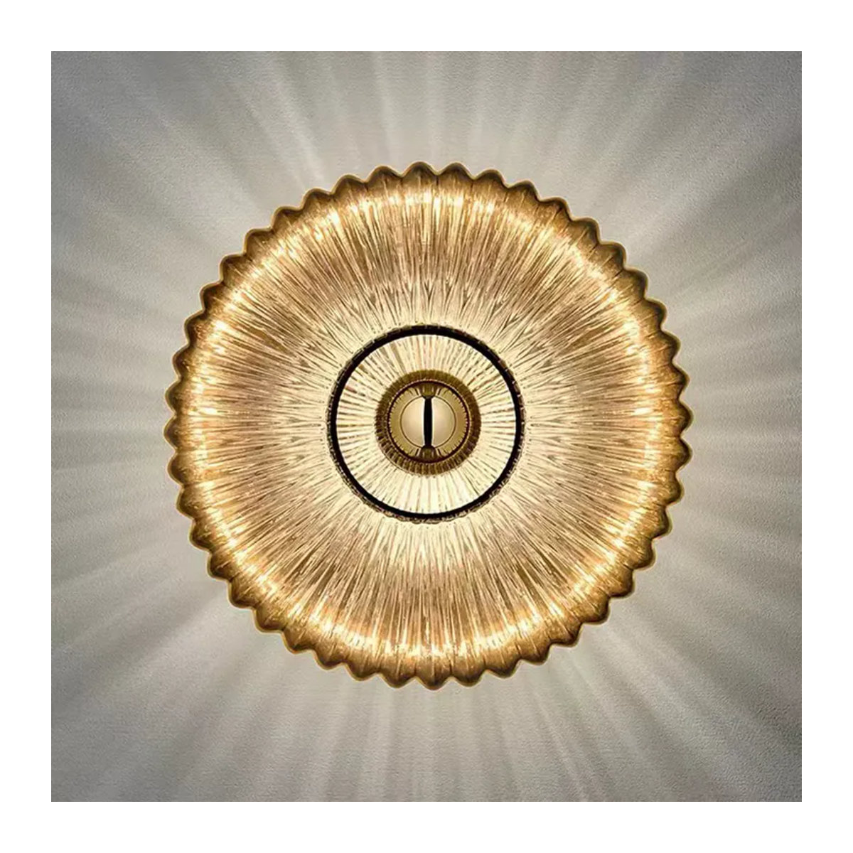 CETANT Nordic Retro Deckenlampe aus Glas für Wohnzimmer, Schlafzimmer und Flur - Bild 3