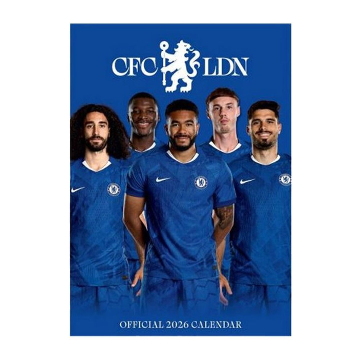Chelsea FC A3 Wandkalender in Blau - Bild 1