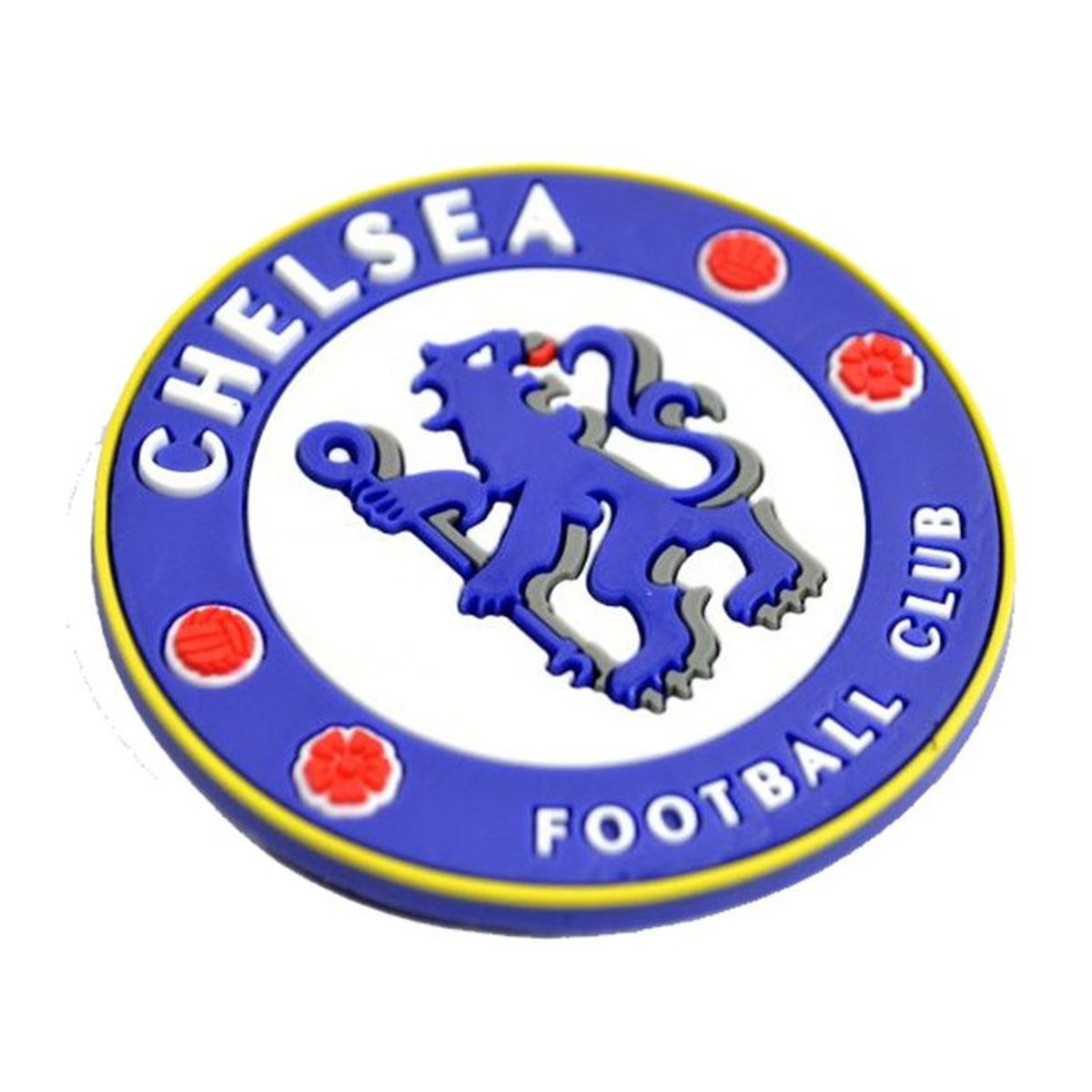 Chelsea FC Crest Magnetischer Kühlschrankaufkleber in Weiß/Blau - Bild 1