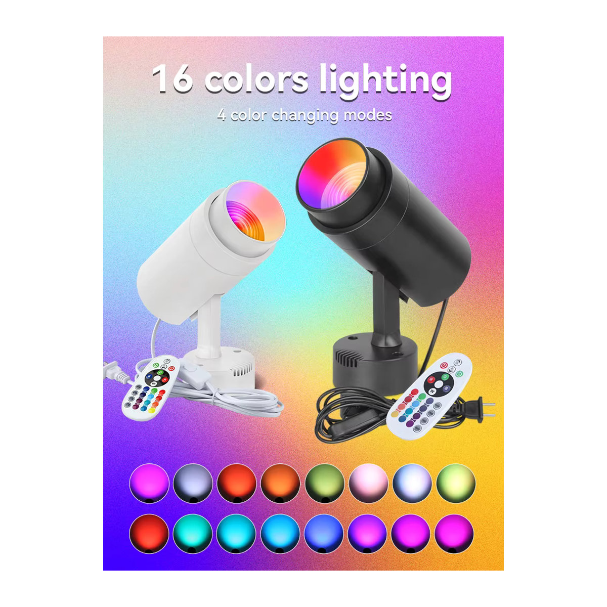 CHENBEN LED RGB Strahler Bunt für Party und Bühne - Bild 3