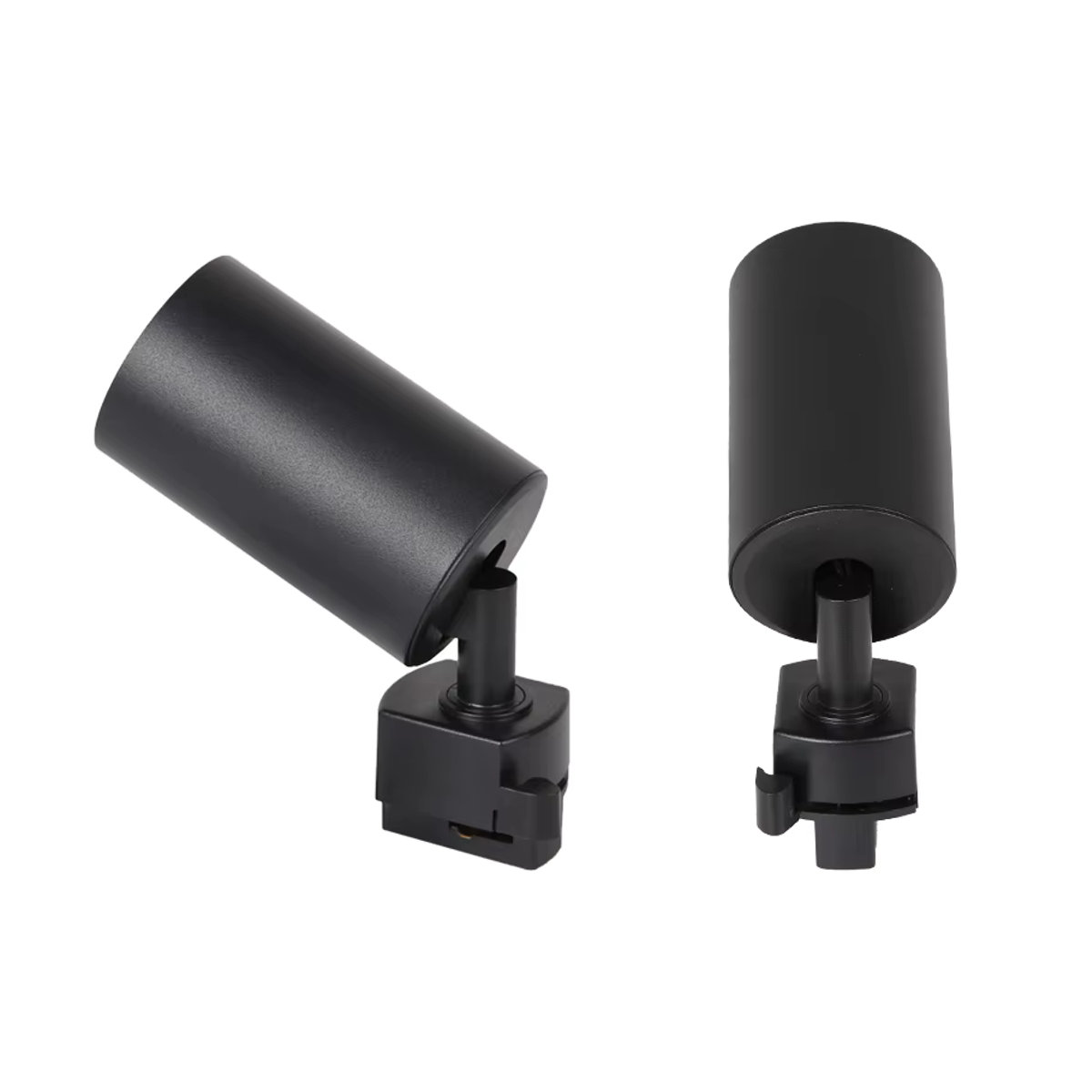 CHENBEN Schienensystem LED-Deckenschienenleuchten Set in Schwarz aus Aluminium mit austauschbaren GU10-Spots für modernes Wohnambiente - Bild 5