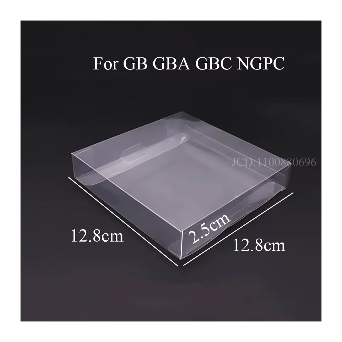 ChengHaoRan 5er Set transparente Kunststoff Spielpatronen-Schutzboxen aus PET für N64, NES, SNES, GB, GBA, GBC, NGPC, Switch und PS2/3/4 - Bild 5