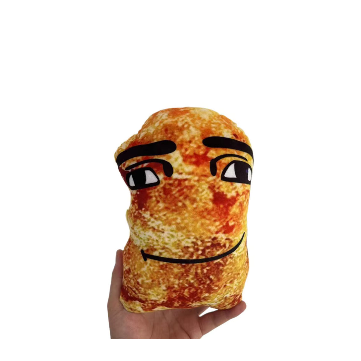 Chicken Nugget Meme Plüschtier aus der Gegagedigedagedago Serie, Gelb, Stofftier für Kinder und als kreative Raumdekoration - Bild 3