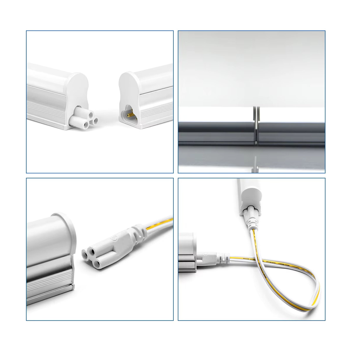 CHNAITEKE LED Leuchtstoffröhre Aluminium Bar Lampe für Decke und Wand, 50 cm Länge - Bild 2