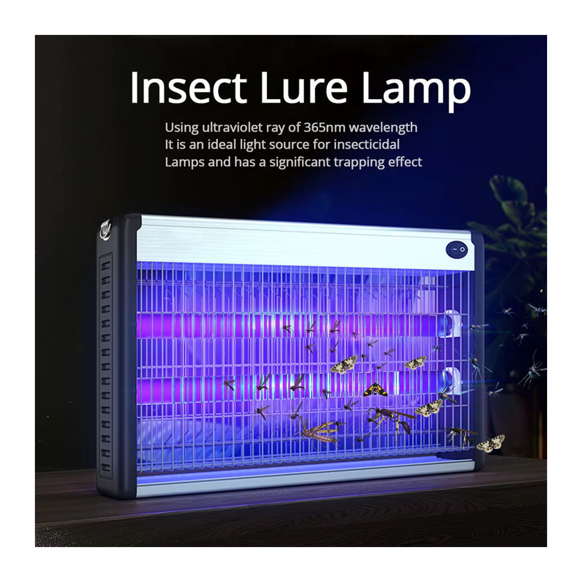 CHNAITEKE UV-Schwarzlicht T5-Quarzlampe zur Gelderkennung und Fluoreszenzprüfung - Bild 2