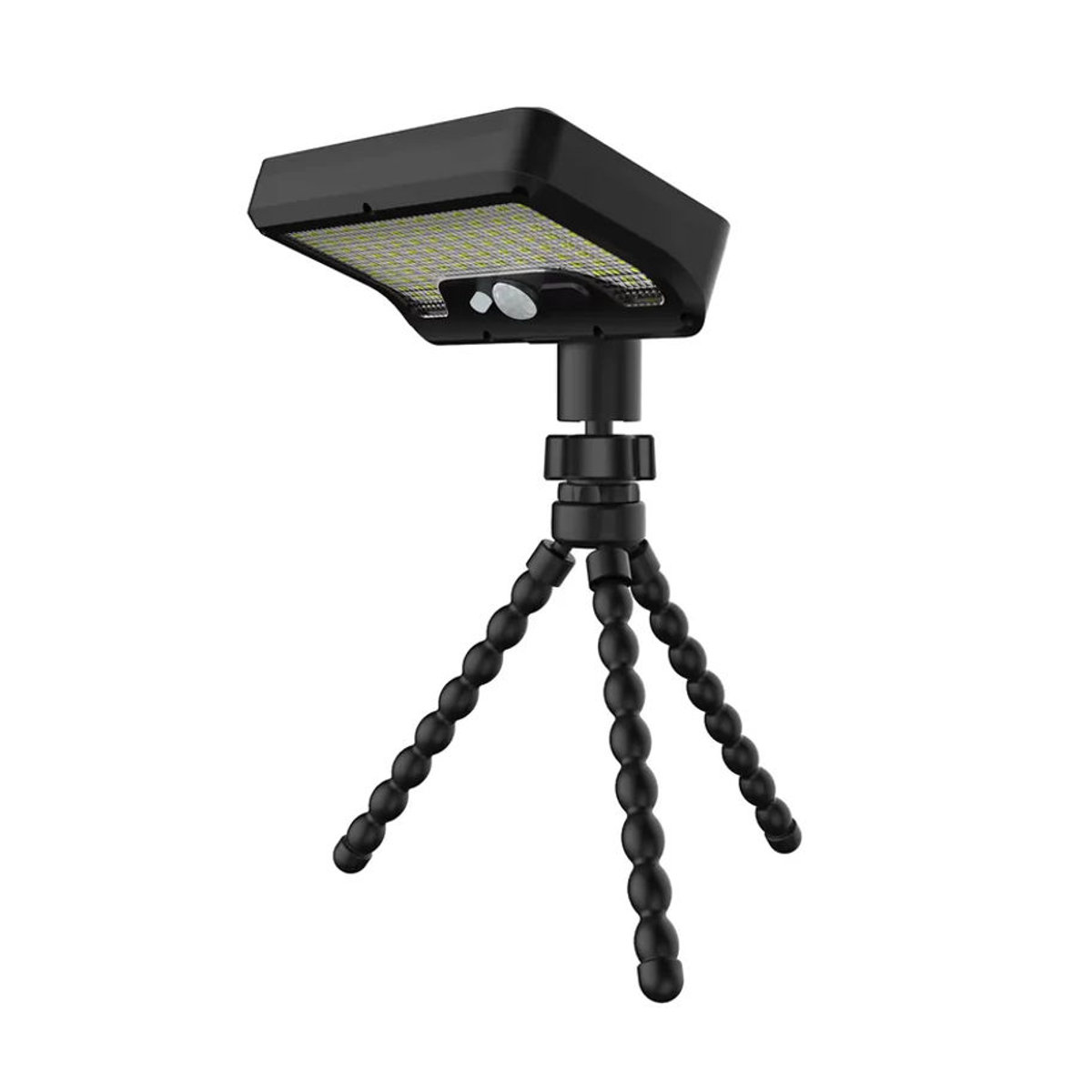 CHOUDAO TECH Solar-LED-Leuchte in Schwarz mit Bewegungsmelder und Lichtsensor für Garten und Terrasse im modernen Design - Bild 7
