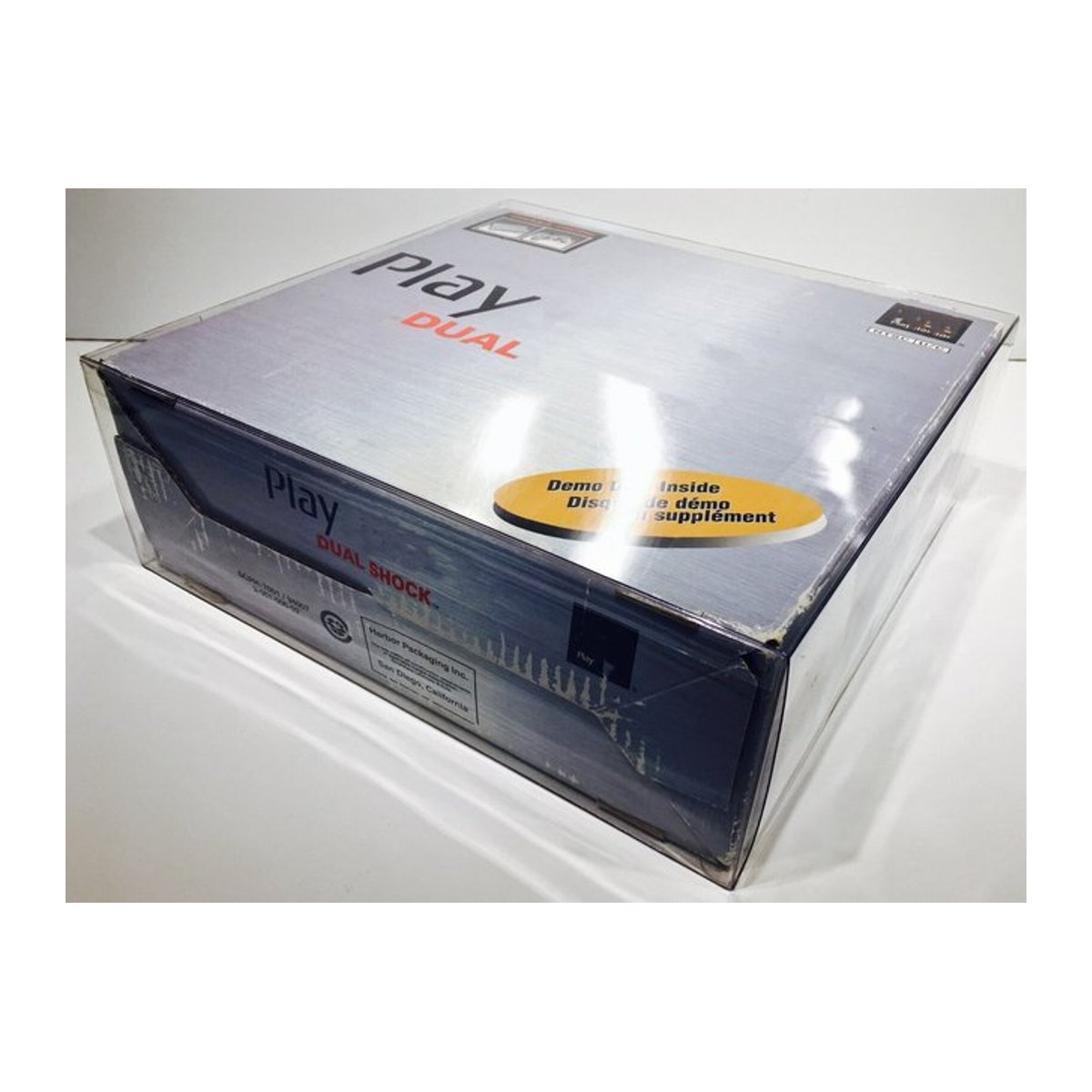 CHUYONG Schutzbox für PlayStation 1, transparente Display-Box für die Konsole, klar - Bild 1