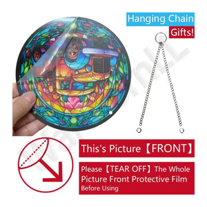 CIFBUY Abstraktes Wandkunstwerk aus Acrylglas und Metall, mehrfarbig, quadratisch, rahmenlos, hängend