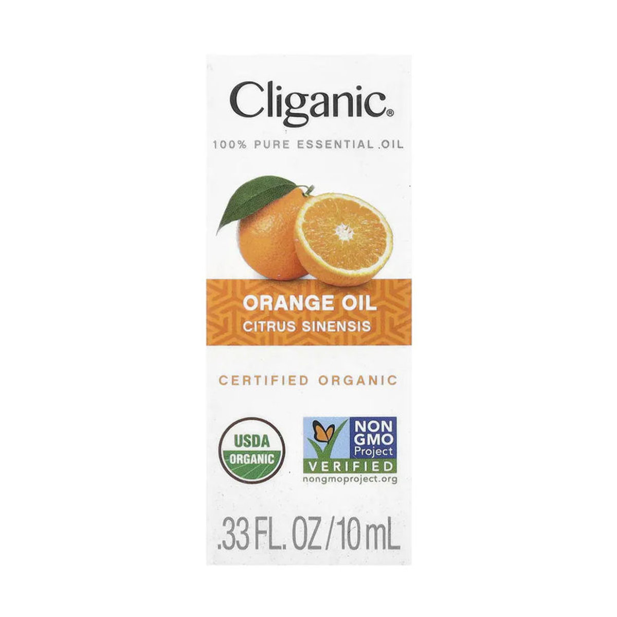 Cliganic 100% reines ätherisches Orangenöl in brauner Glasflasche, 10 ml - Bild 2