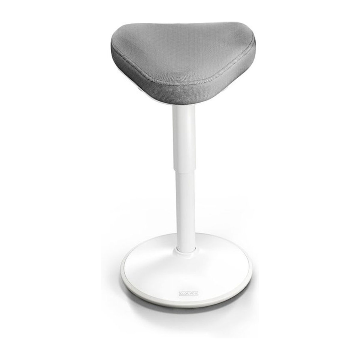 CLOUVOU Nexus Ergonomischer Barhocker aus Stoff in Anthrazit/Grau, Höhe: 47-64 cm - Bild 1