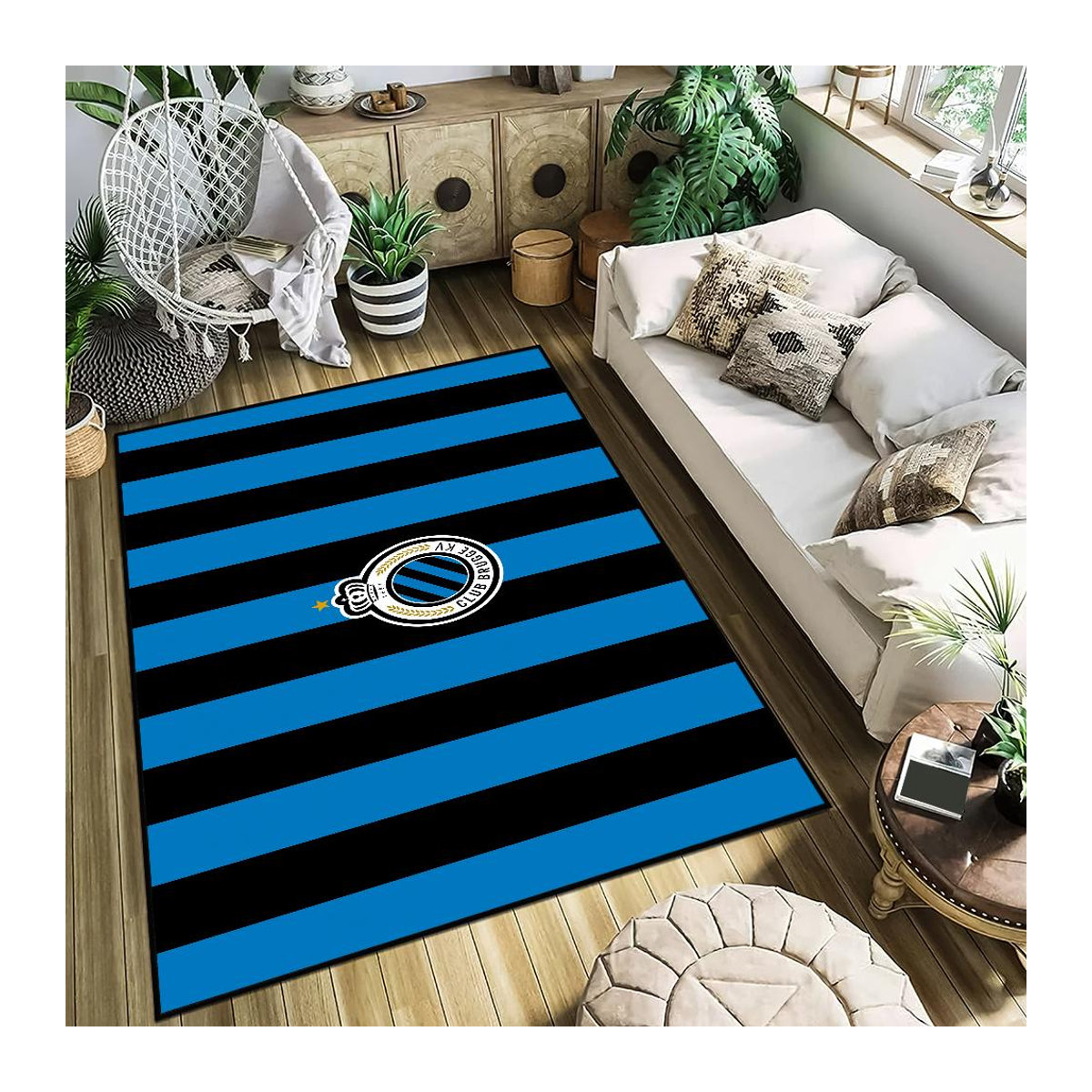 Club B-BruggeS K-KV Fußmatte rutschfest und waschbar für Küche, Wohnzimmer, Flur oder Badezimmer B/B/H: 50 x 80 cm - Bild 1