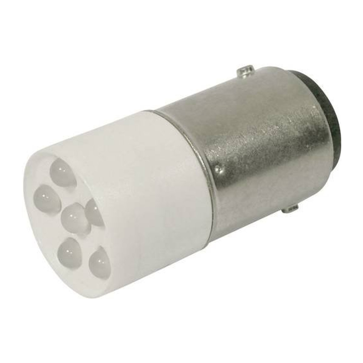 CML LED-Signalleuchte Kaltweiß BA15d 24 V/DC 24 V/AC 1200 mcd - Bild 1