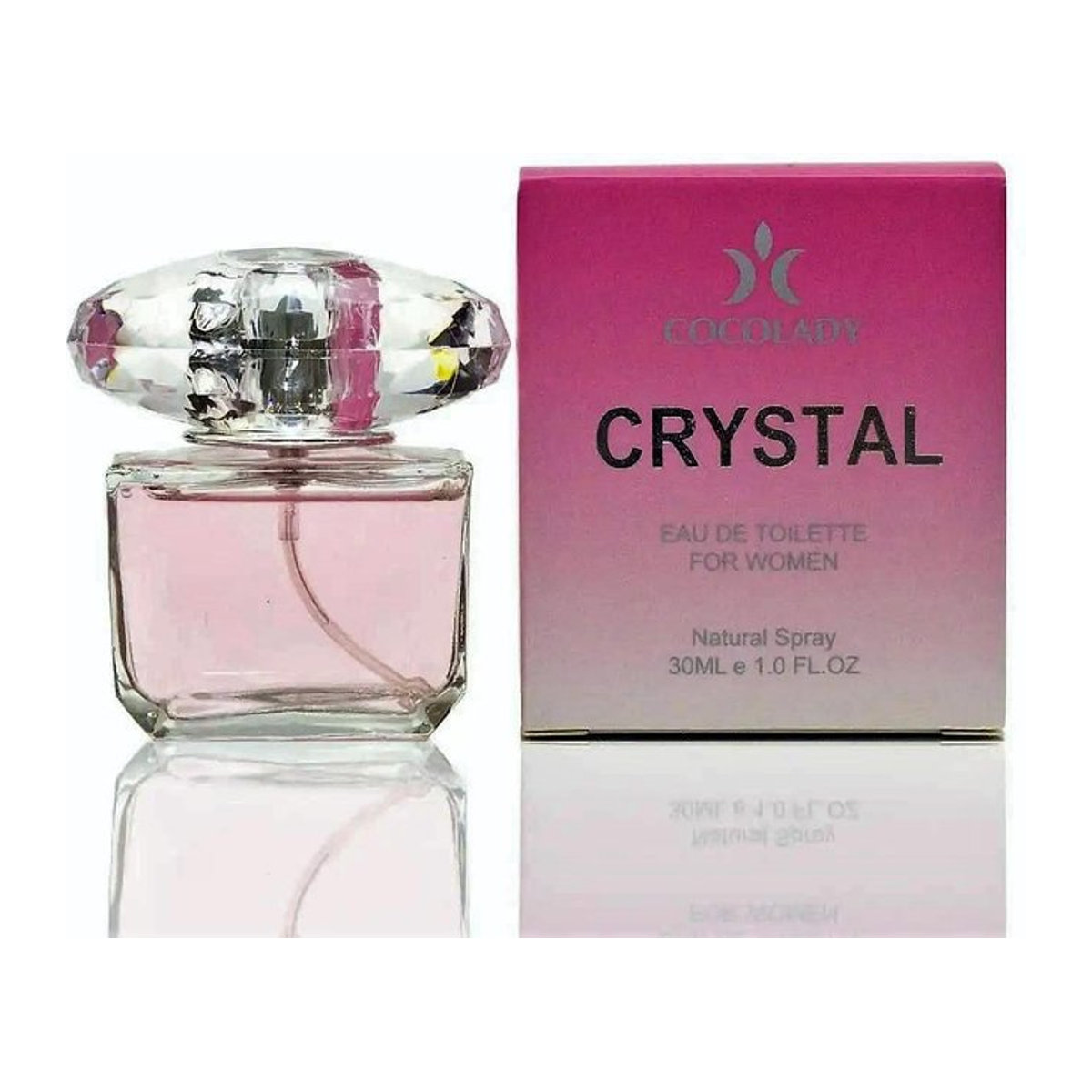 COCOLADY Bright Crystal Extrait de Parfum für Damen, 6er Set, Rosa - Bild 1