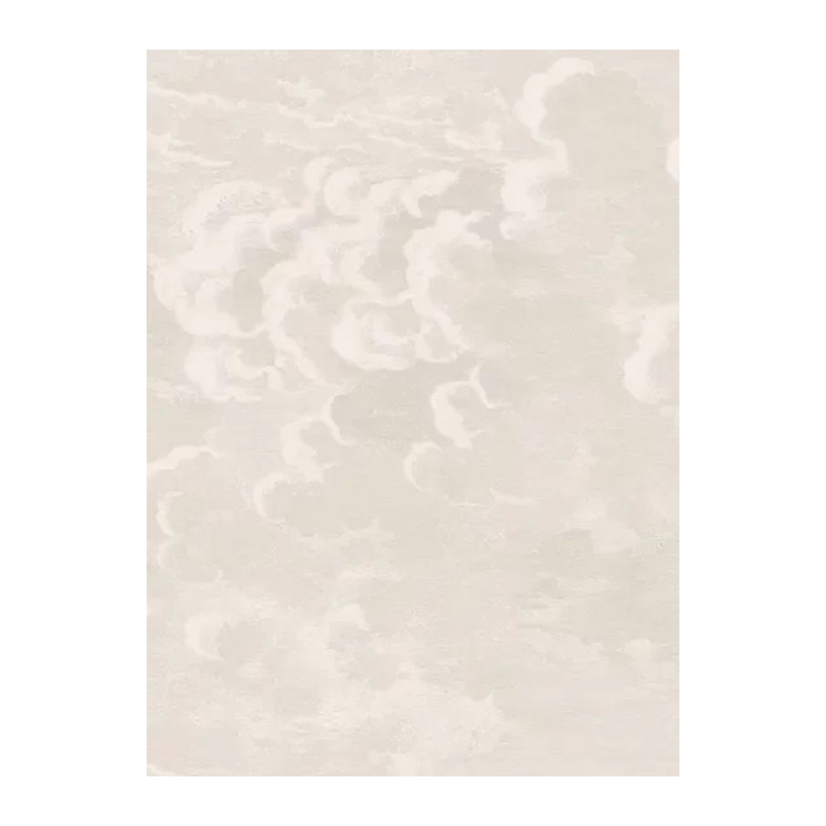 Cole & Son Tapete Nuvolette Pearl in Beige mit Wolken-Motiv aus Papier - Bild 1