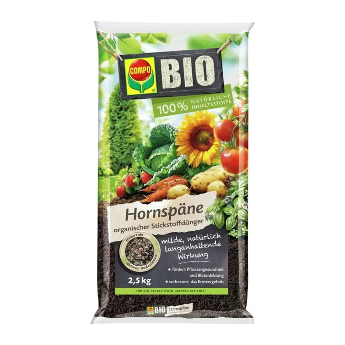 Compo Bio Hornspäne 2,5kg - Bild 1