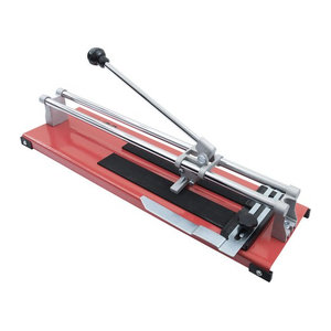 CONNEX Fliesenschneider aus Stahl in Rot, Silber und Schwarz