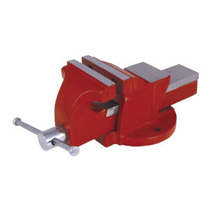 CONNEX Schraubstock aus Stahl und Sphärostahlguss mit 85 mm Spannweite und 0,8 cm Backenbreite