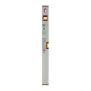 CONNEX Wasserwaage EURO aus Aluminium, silberfarben, Länge: 60 cm