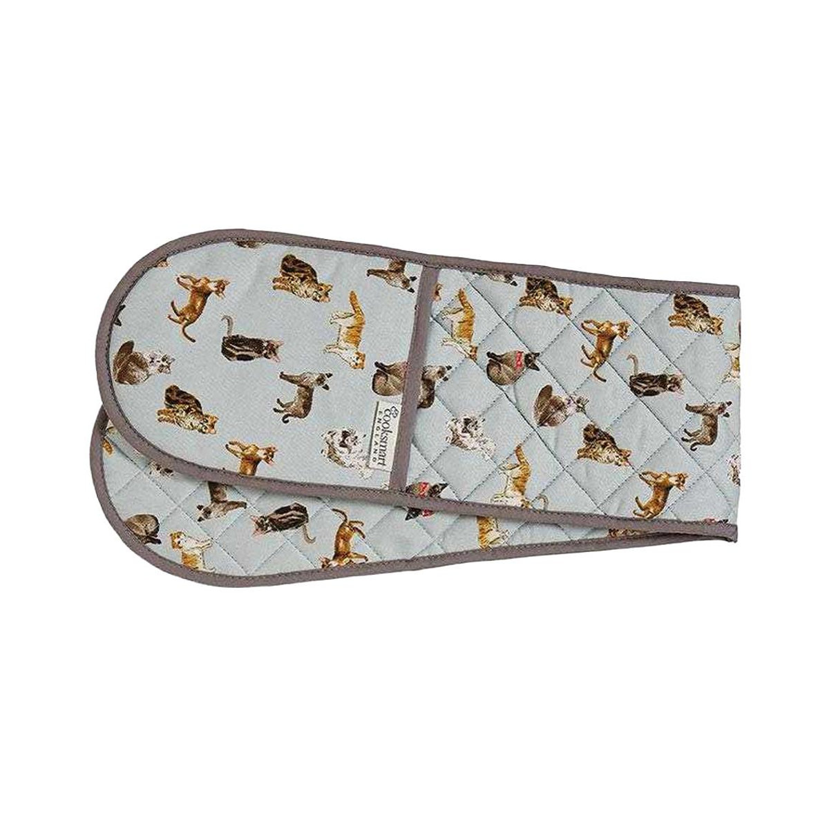 Cooksmart Curious Cats Doppel-Ofenhandschuh in One Size - Bild 2
