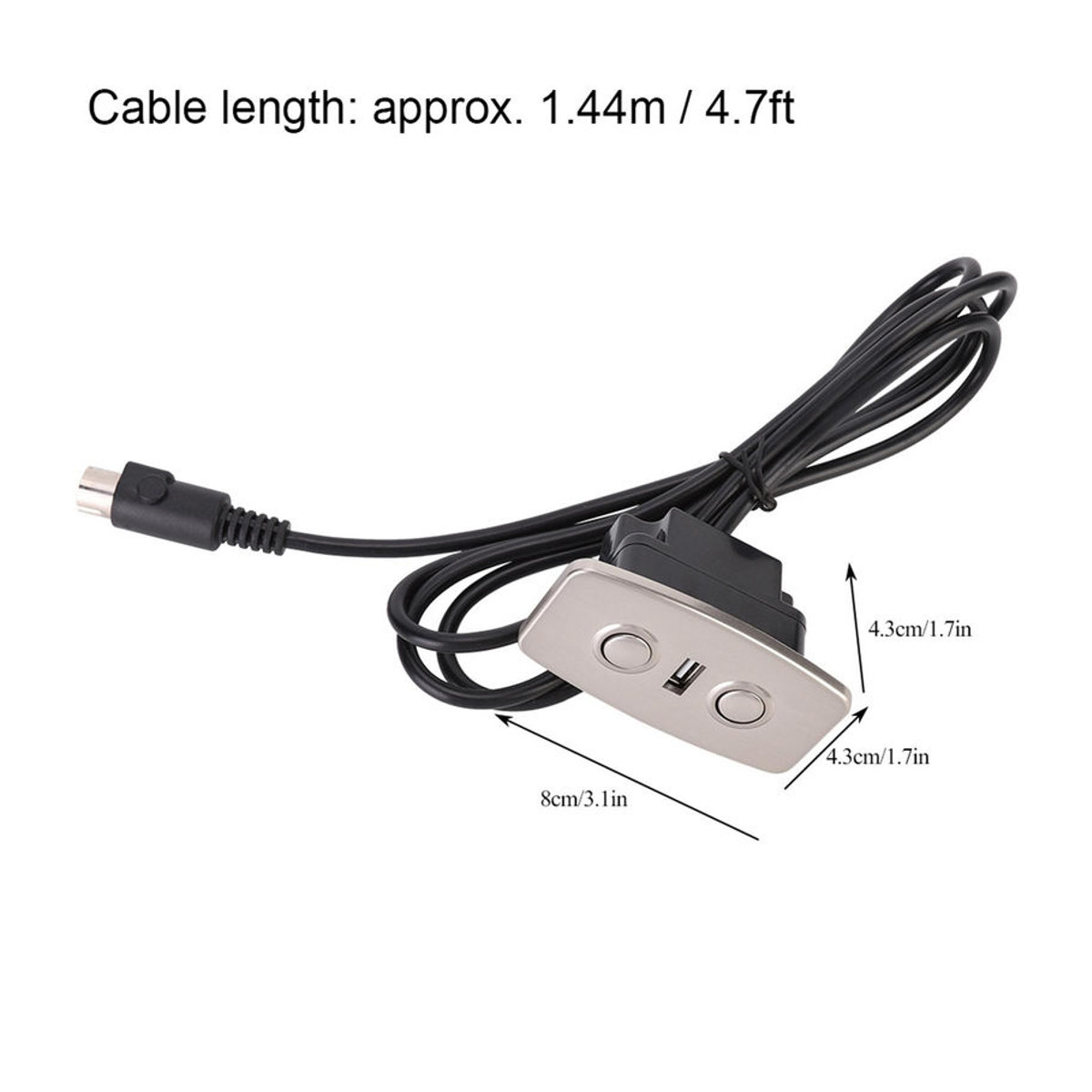 CosyHome Relaxsessel mit elektrischer Handsteuerung und Dual USB Anschluss in Silber - Bild 2