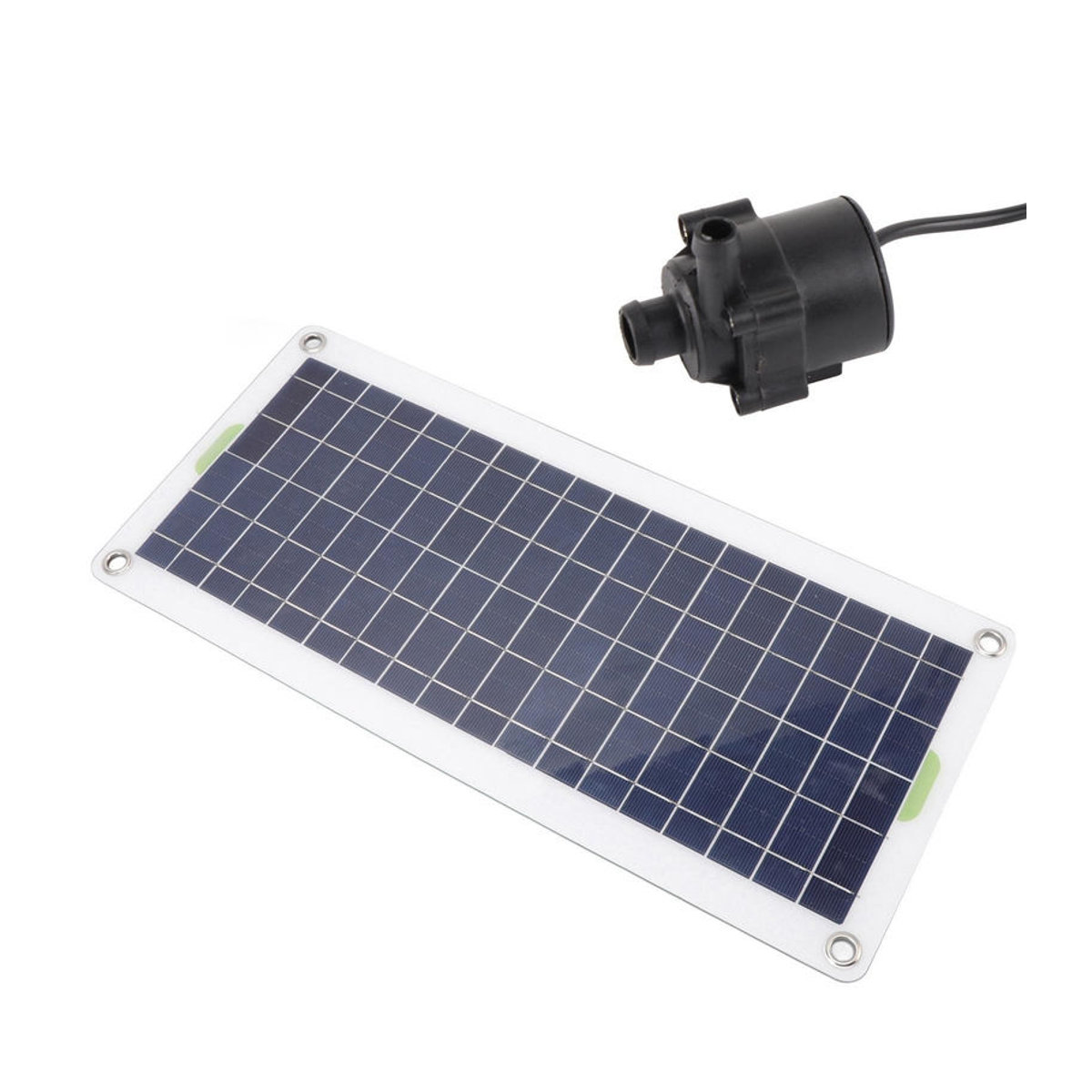 CosyHome Solar-Wasserpumpen-Kit 30 W mit Polysilizium-Solarpanel in Blau - Bild 2