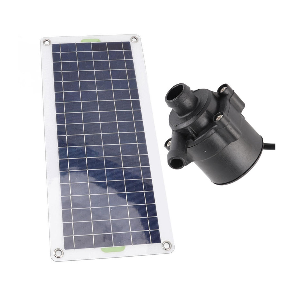 CosyHome Solar-Wasserpumpen-Kit 30 W mit Polysilizium-Solarpanel in Blau - Bild 4