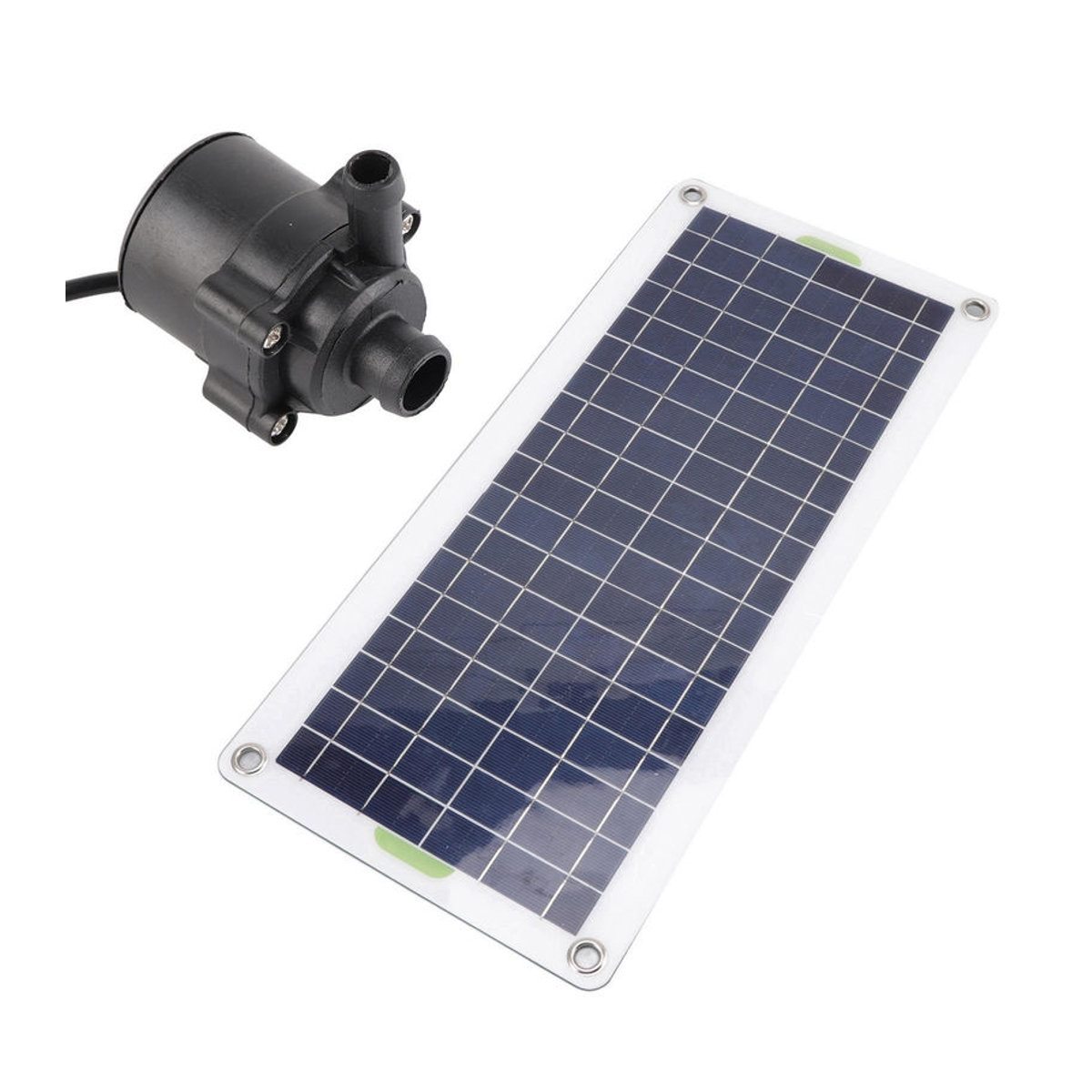 CosyHome Solar-Wasserpumpen-Kit 30 W mit Polysilizium-Solarpanel in Blau - Bild 6