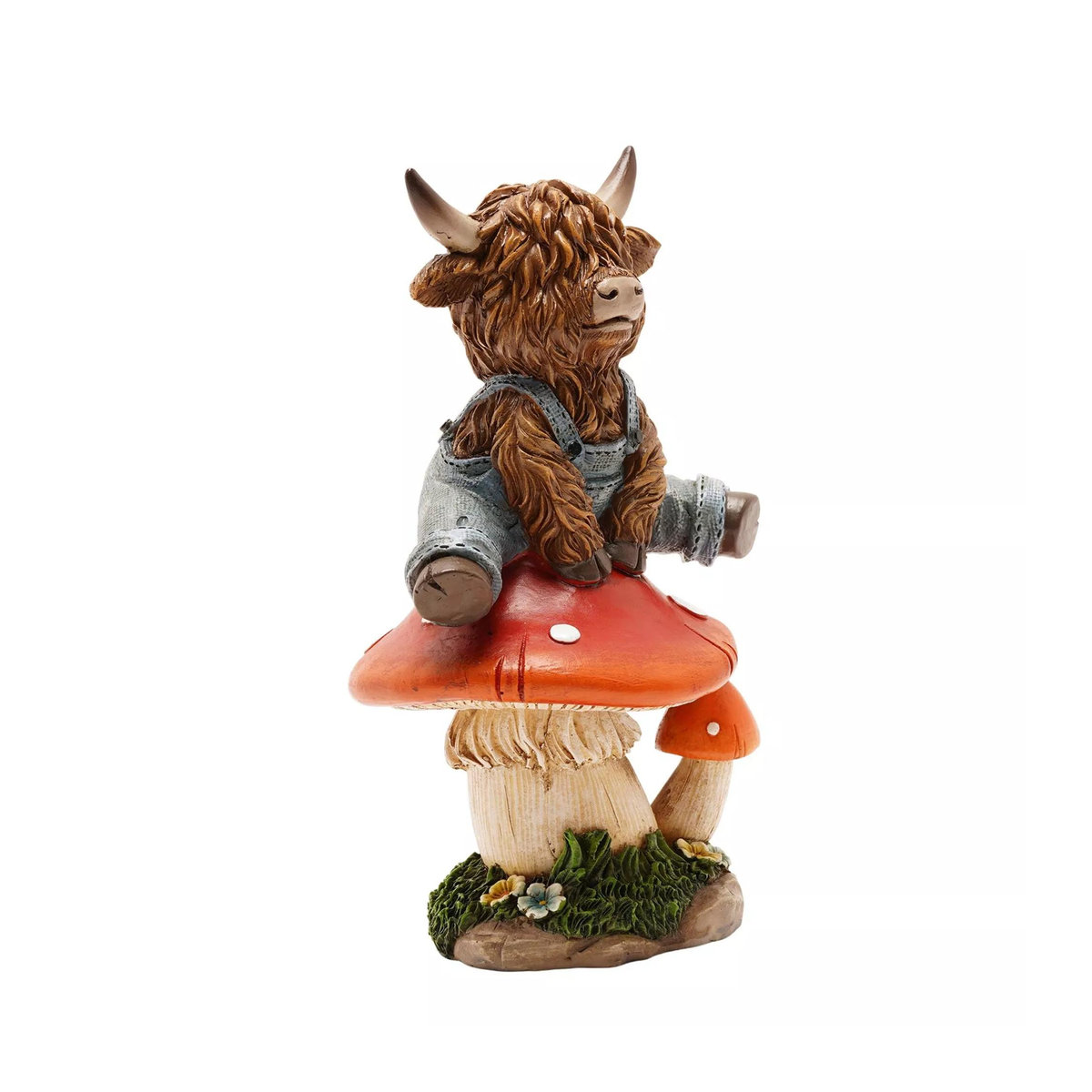 Country Living Hochlandrind auf einem Pilz Motiv One Size - Bild 2