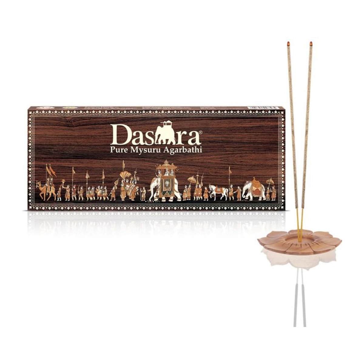 Cycle Pure Dasara Räucherstäbchen Masala Bathi mit floralem Duft, 60 Stück - Bild 1