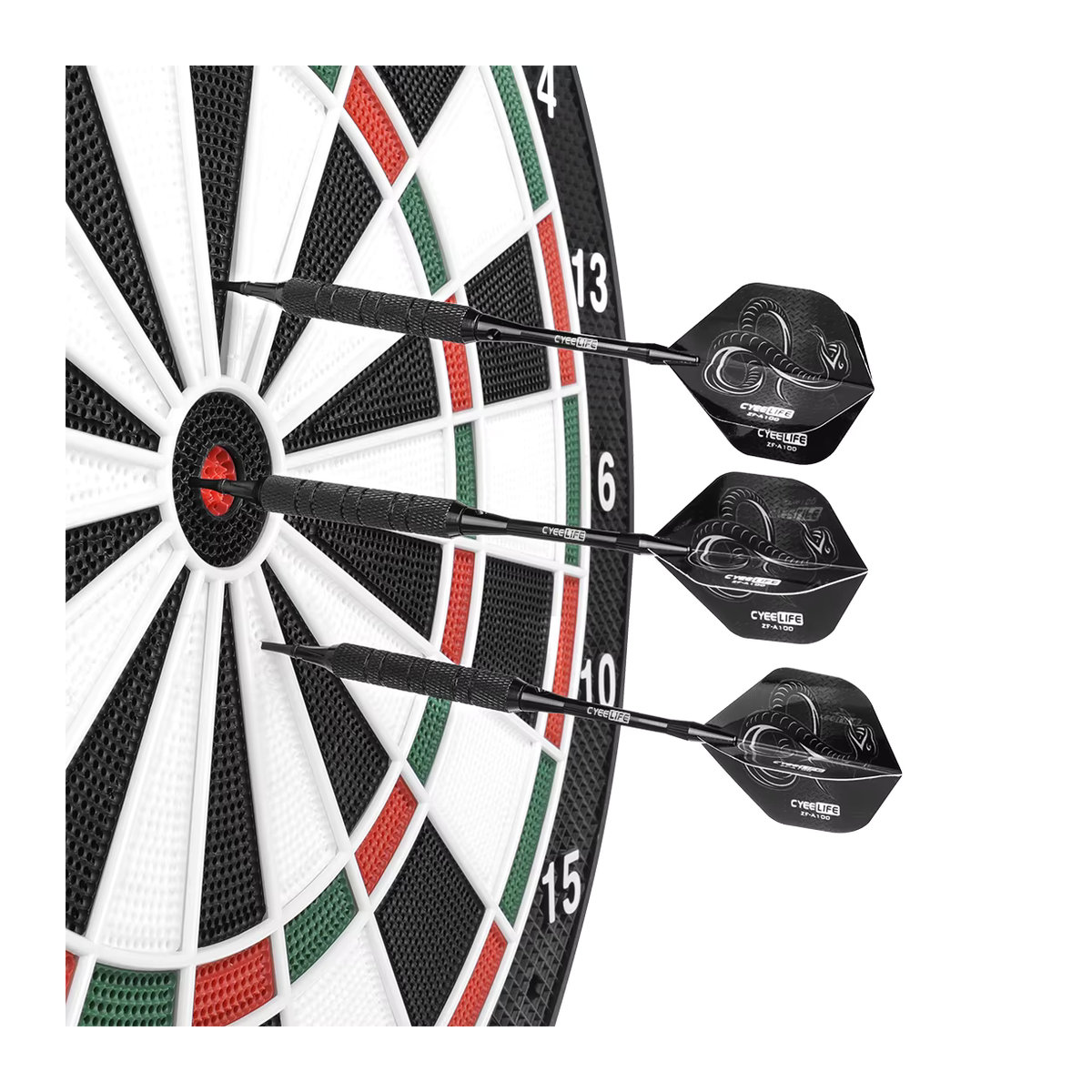 CyeeLife Soft Tip Darts Set für elektronische Dartscheiben, Bunt, 9 oder 12 Teile - Bild 3