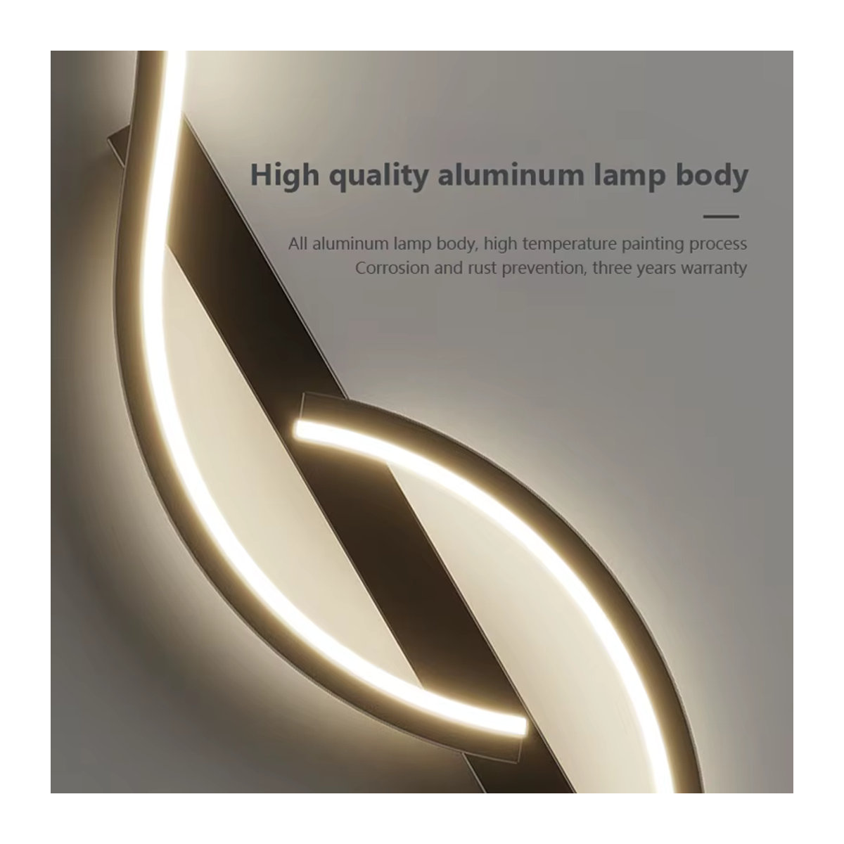 DARHYN Moderne LED Wandlampe Minimalistisch in Weiß aus Aluminium - Bild 5