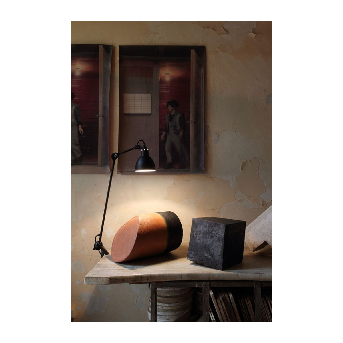 DCWéditions Lampe Gras N 201 Klemmleuchte im Retro-Industrial-Stil - Bild 2
