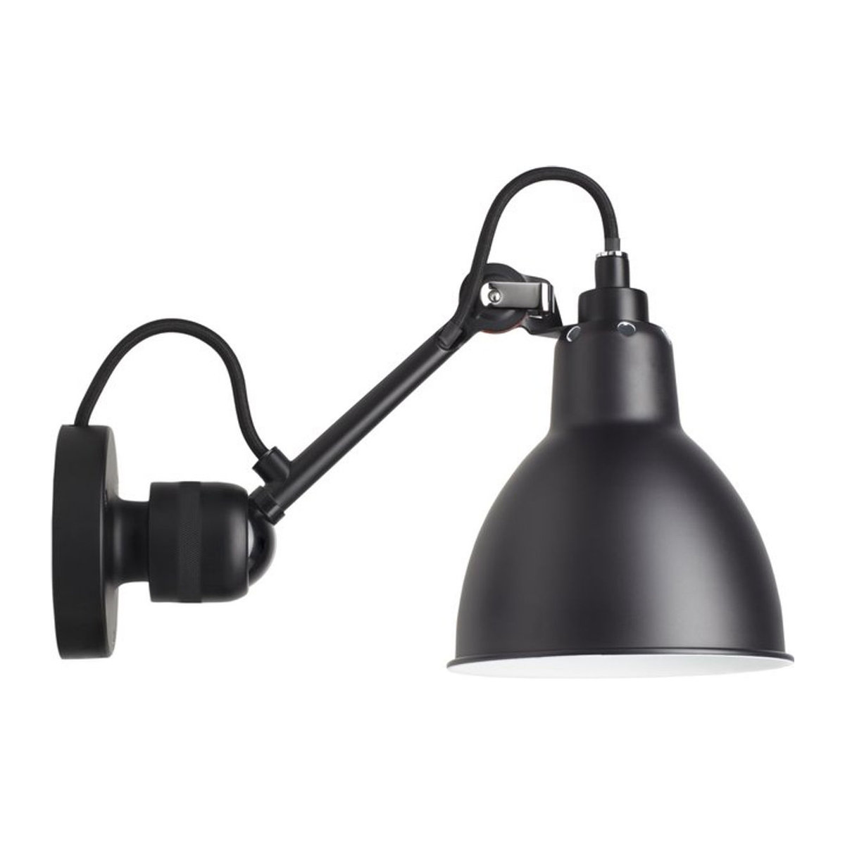 DCWéditions Wandleuchte Gras N 304 in Schwarz - Bild 1